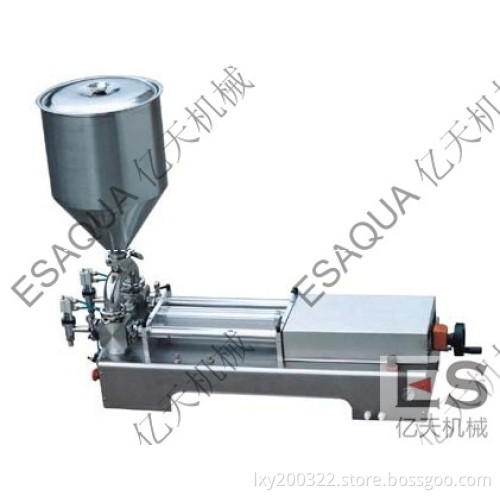 Semi-Auto 1-Nozzle Paste Hot Filler (50L hopper)